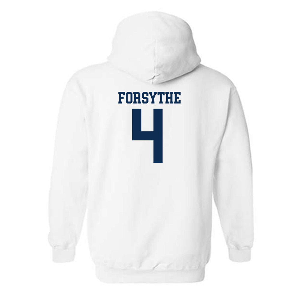 West Virginia - NCAA Men's Basketball : Jayden Forsythe - Classic Shersey Hooded Sweatshirt-1