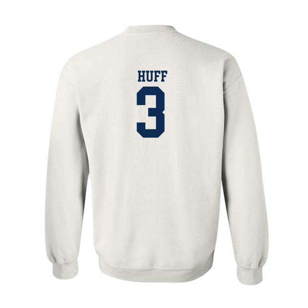 West Virginia - NCAA Men's Basketball : Honor Huff - Classic Shersey Crewneck Sweatshirt-1