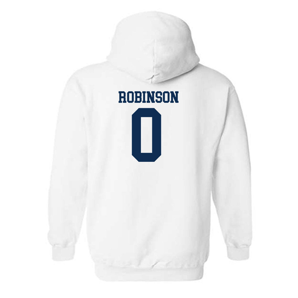 West Virginia - NCAA Football : Jimmori Robinson - Classic Shersey Hooded Sweatshirt-1