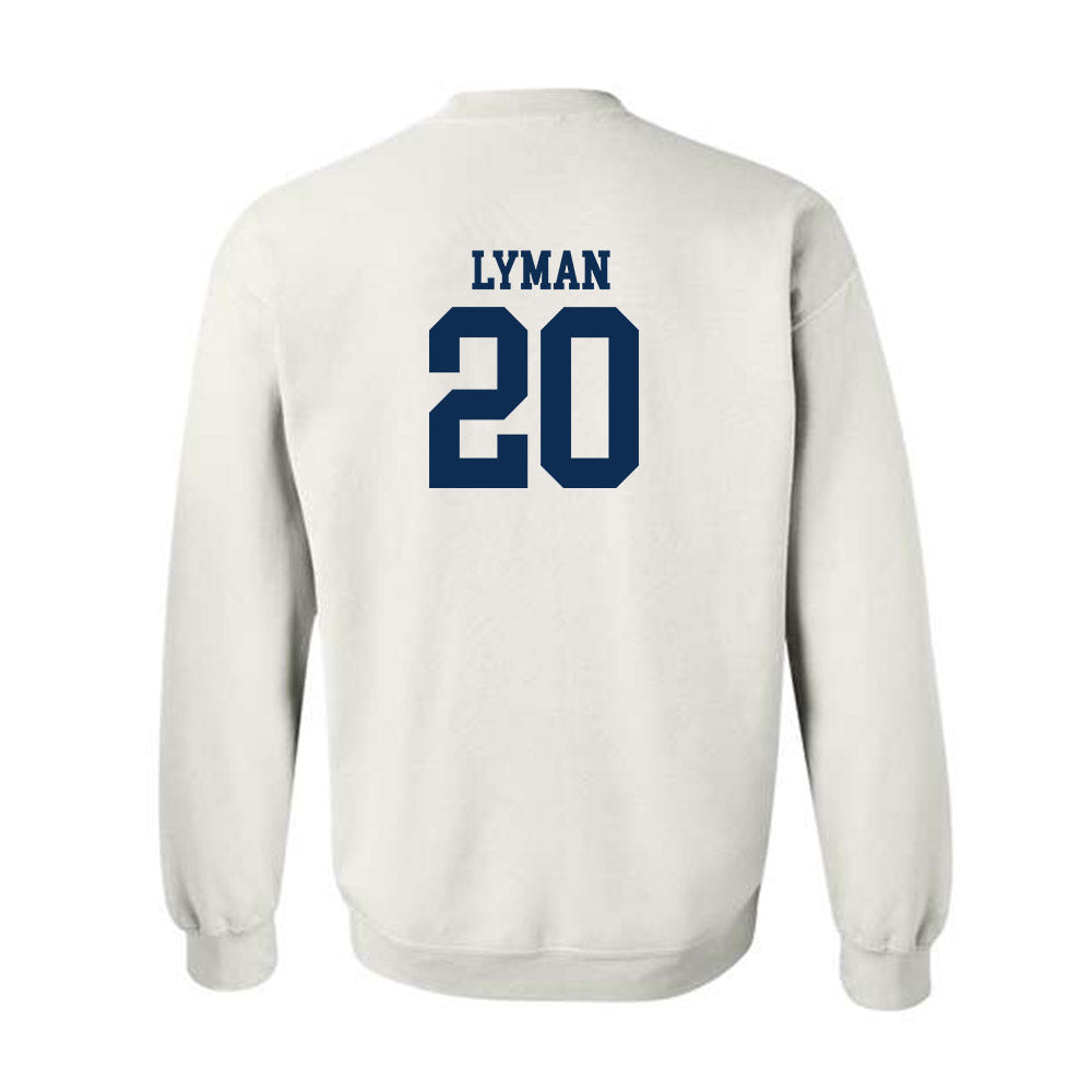 West Virginia - NCAA Baseball : Luke Lyman - Classic Shersey Crewneck Sweatshirt-1