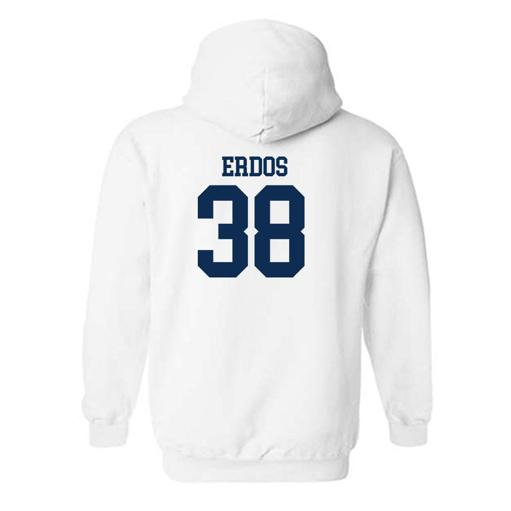 West Virginia - NCAA Baseball : Creed Erdos - Classic Shersey Hooded Sweatshirt-1