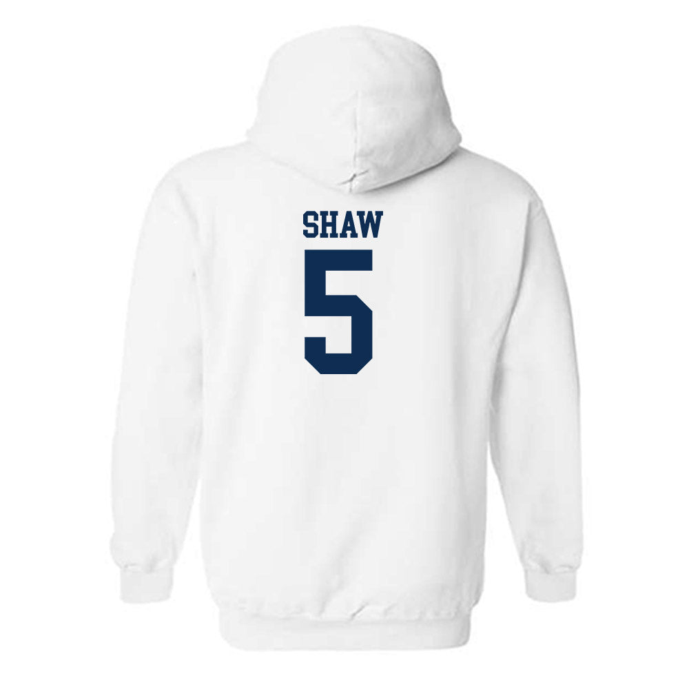 West Virginia - NCAA Women's Basketball : Sydney Shaw - Classic Shersey Hooded Sweatshirt-1