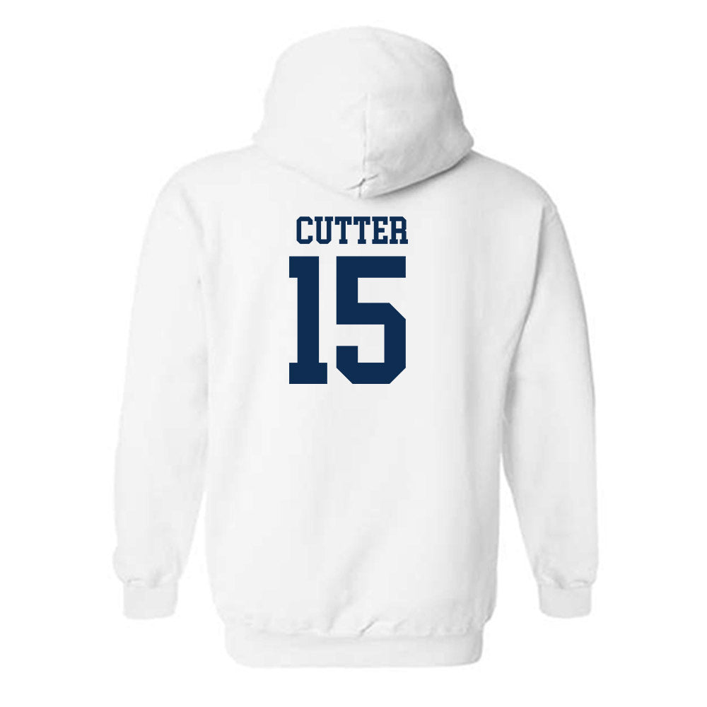 West Virginia - NCAA Football : Ben Cutter - Hooded Sweatshirt Classic Shersey