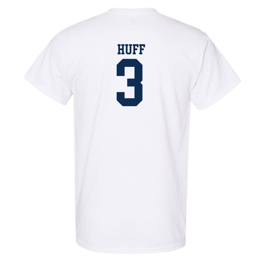 West Virginia - NCAA Men's Basketball : Honor Huff - Classic Shersey T-Shirt-1