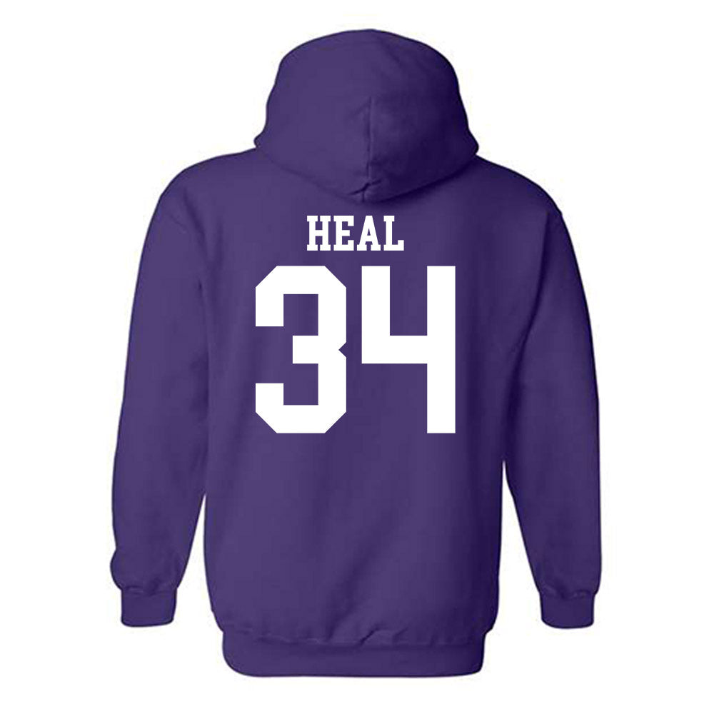 Kansas State - NCAA Women's Basketball : Tess Heal - Classic Shersey Hooded Sweatshirt-1