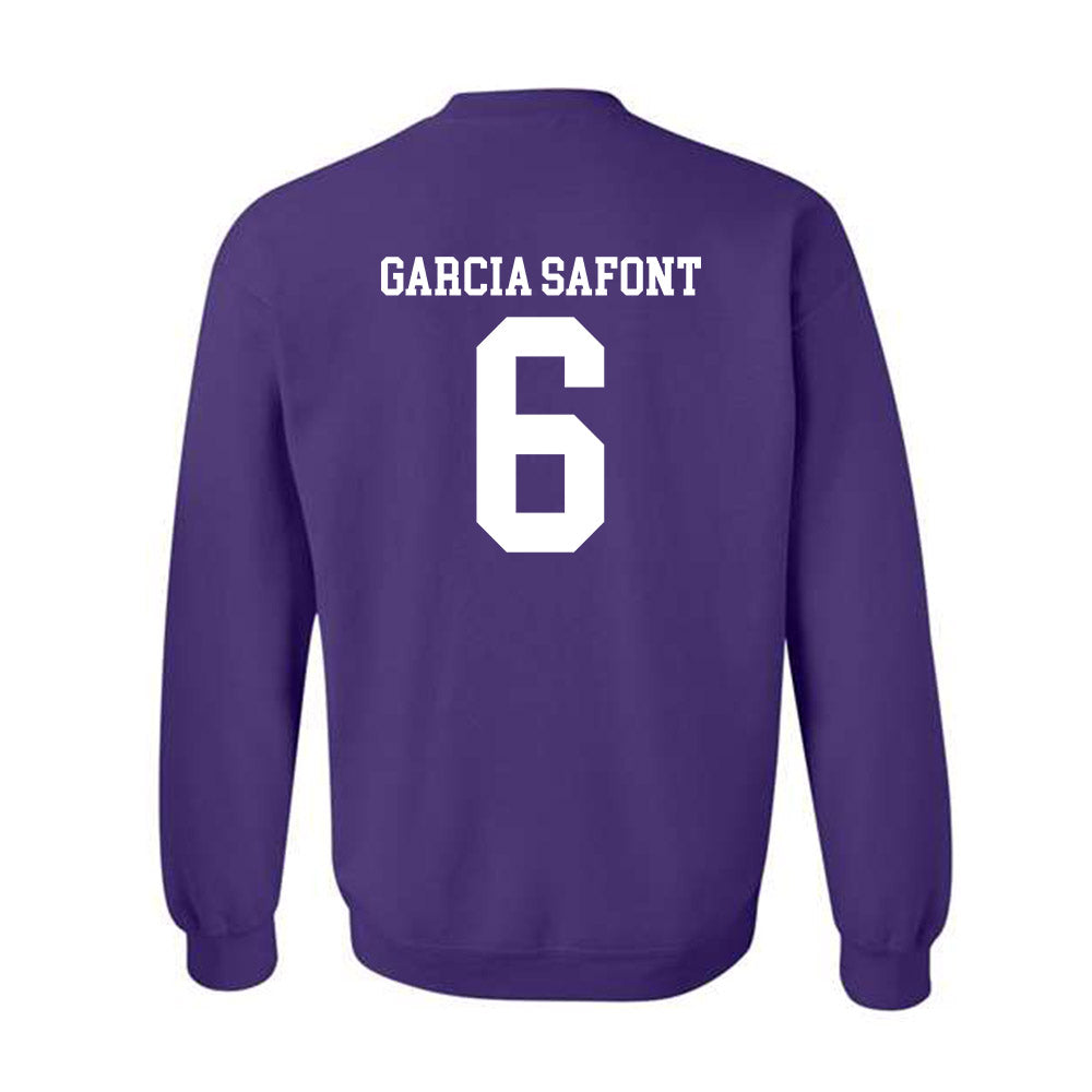 Kansas State - NCAA Women's Basketball : Gina Garcia Safont - Classic Shersey Crewneck Sweatshirt-1