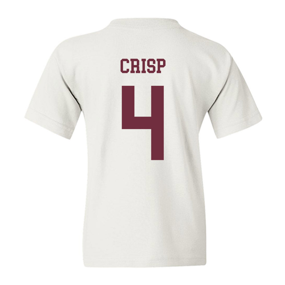 Mississippi State - NCAA Women's Basketball : Trayanna Crisp - Classic Shersey Youth T-Shirt-1