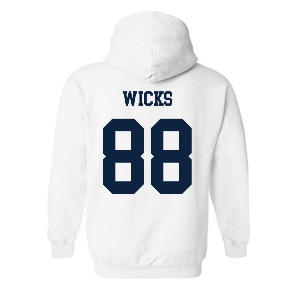 UTSA - NCAA Men's Basketball : Skylar Wicks - Sports Shersey Hooded Sweatshirt-1