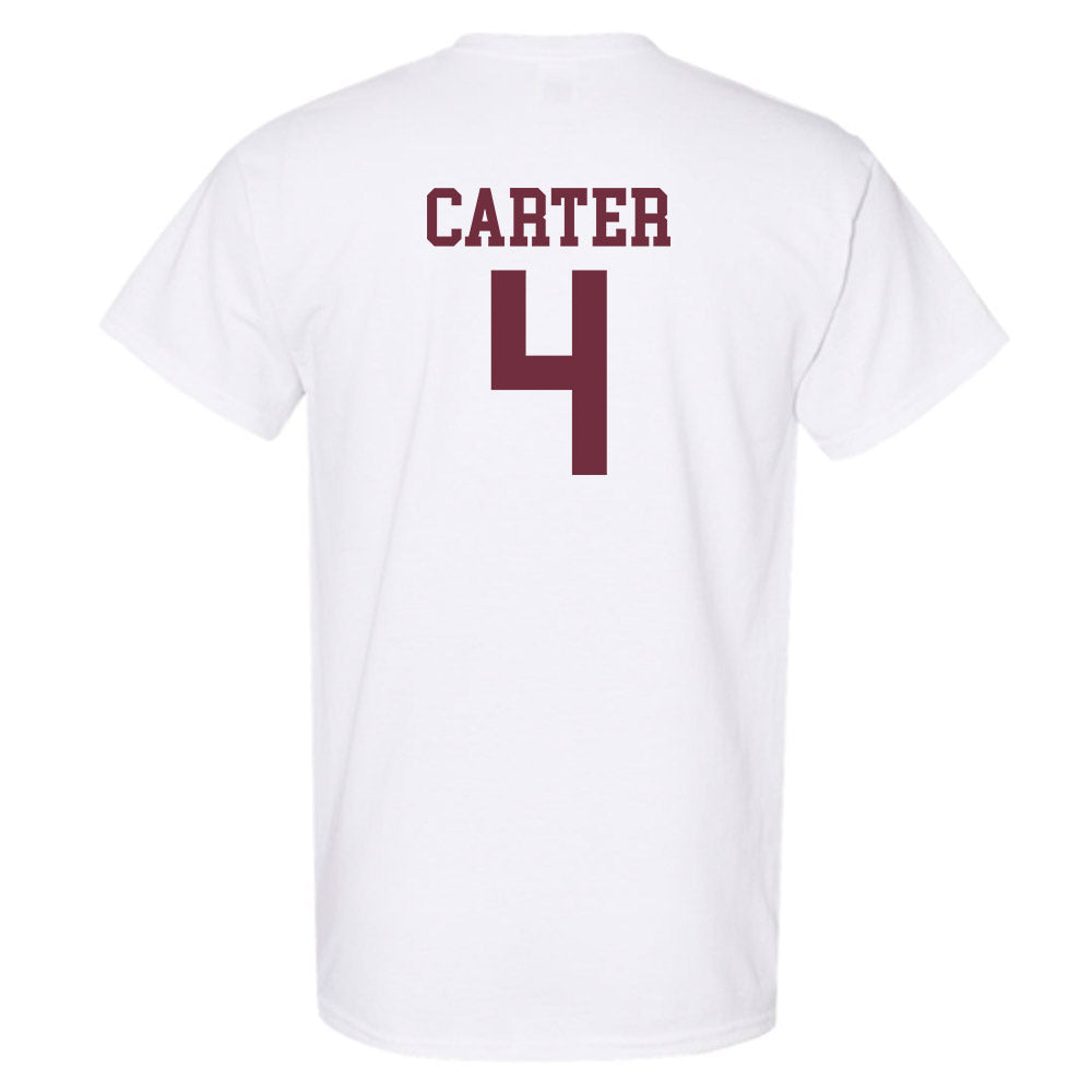 Mississippi State - NCAA Women's Basketball : Jessika Carter - Sports Shersey T-Shirt-1