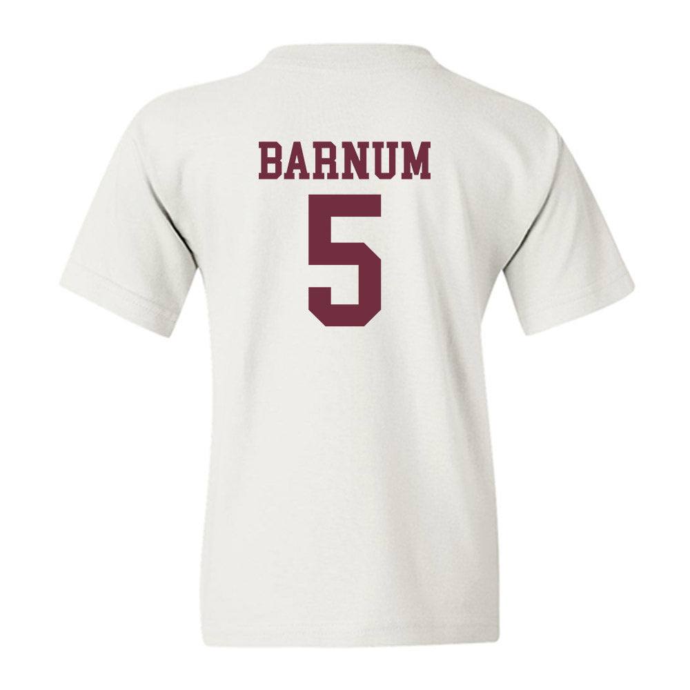 Mississippi State - NCAA Women's Basketball : Erynn Barnum - Sports Shersey Youth T-Shirt-1