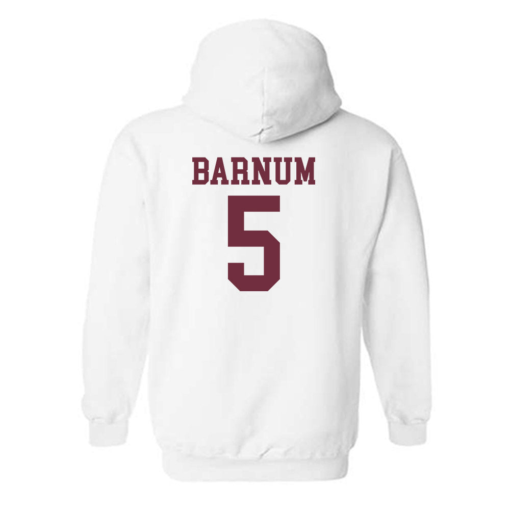 Mississippi State - NCAA Women's Basketball : Erynn Barnum - Sports Shersey Hooded Sweatshirt-1