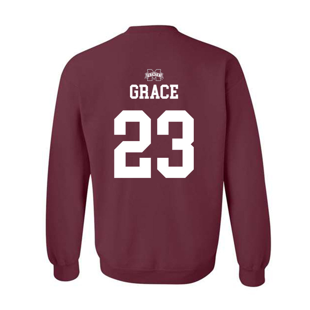 Mississippi State - NCAA Men's Basketball : King Grace - Sports Shersey Crewneck Sweatshirt-1