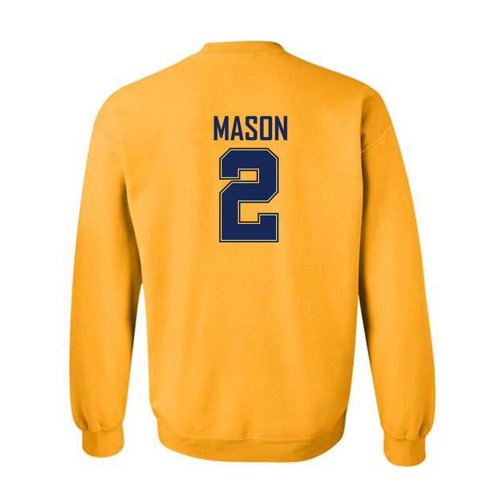 Marquette - NCAA Women's Basketball : Jaidynn Mason - Sports Shersey Crewneck Sweatshirt-1
