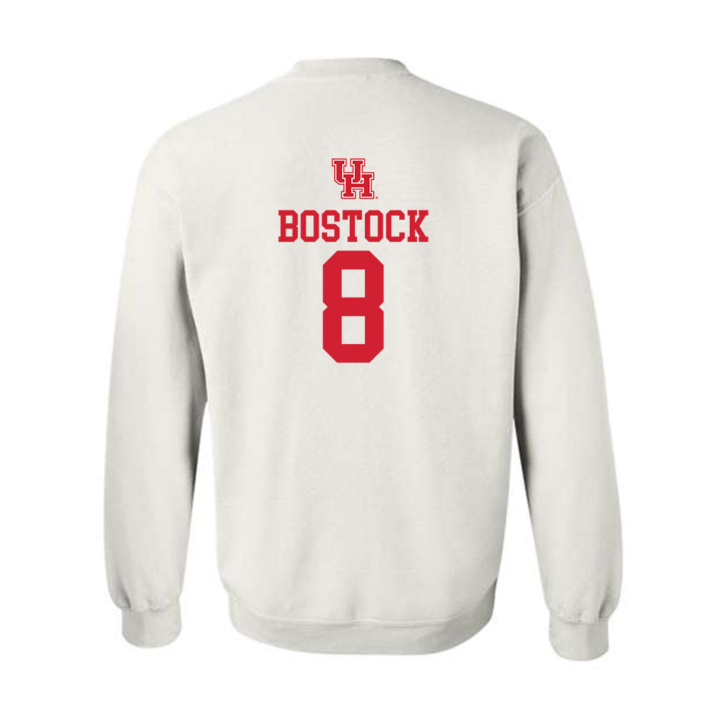 Houston - NCAA Women's Basketball : Summer Bostock - Sports Shersey Crewneck Sweatshirt-1
