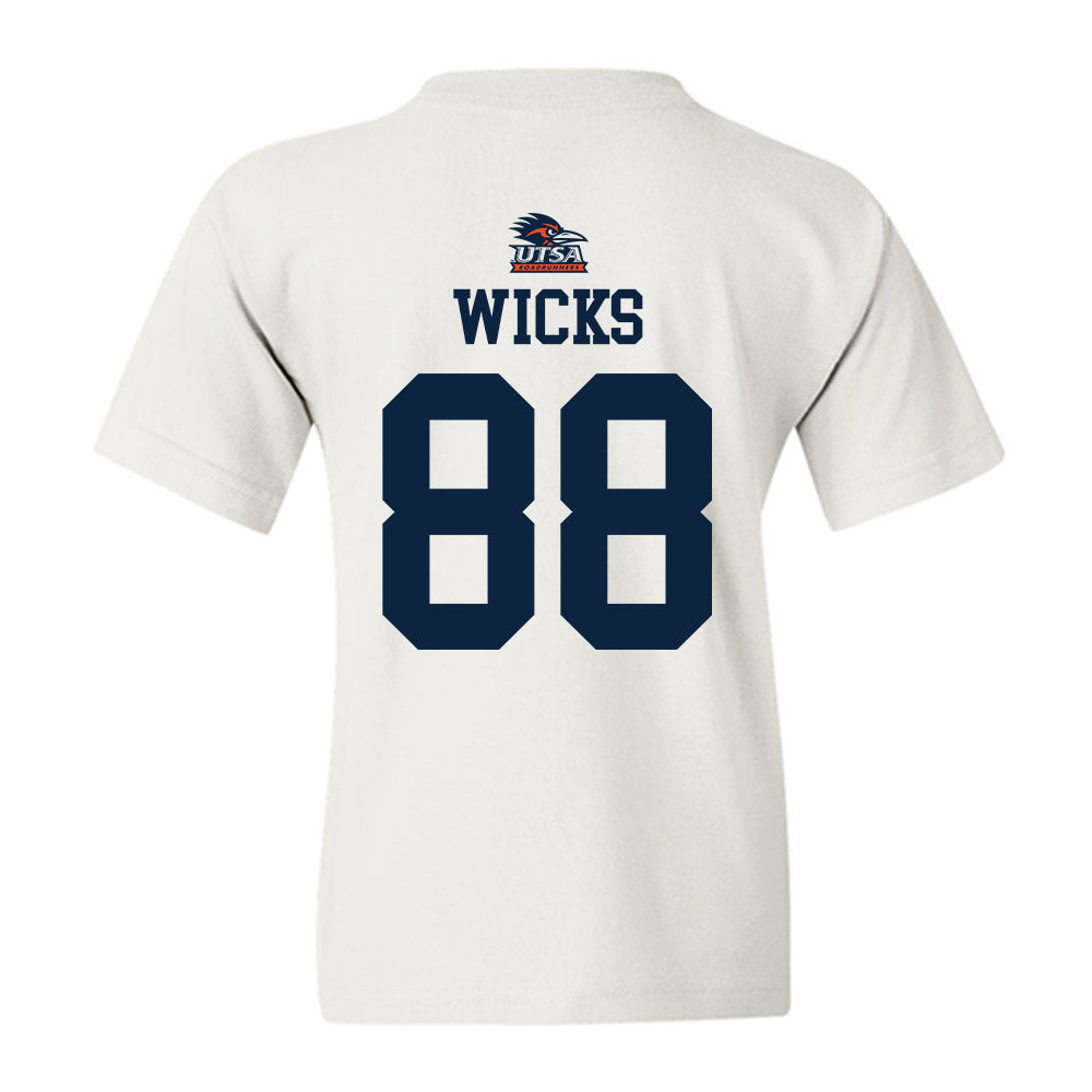UTSA - NCAA Men's Basketball : Skylar Wicks - Generic Sports Youth T-Shirt-1