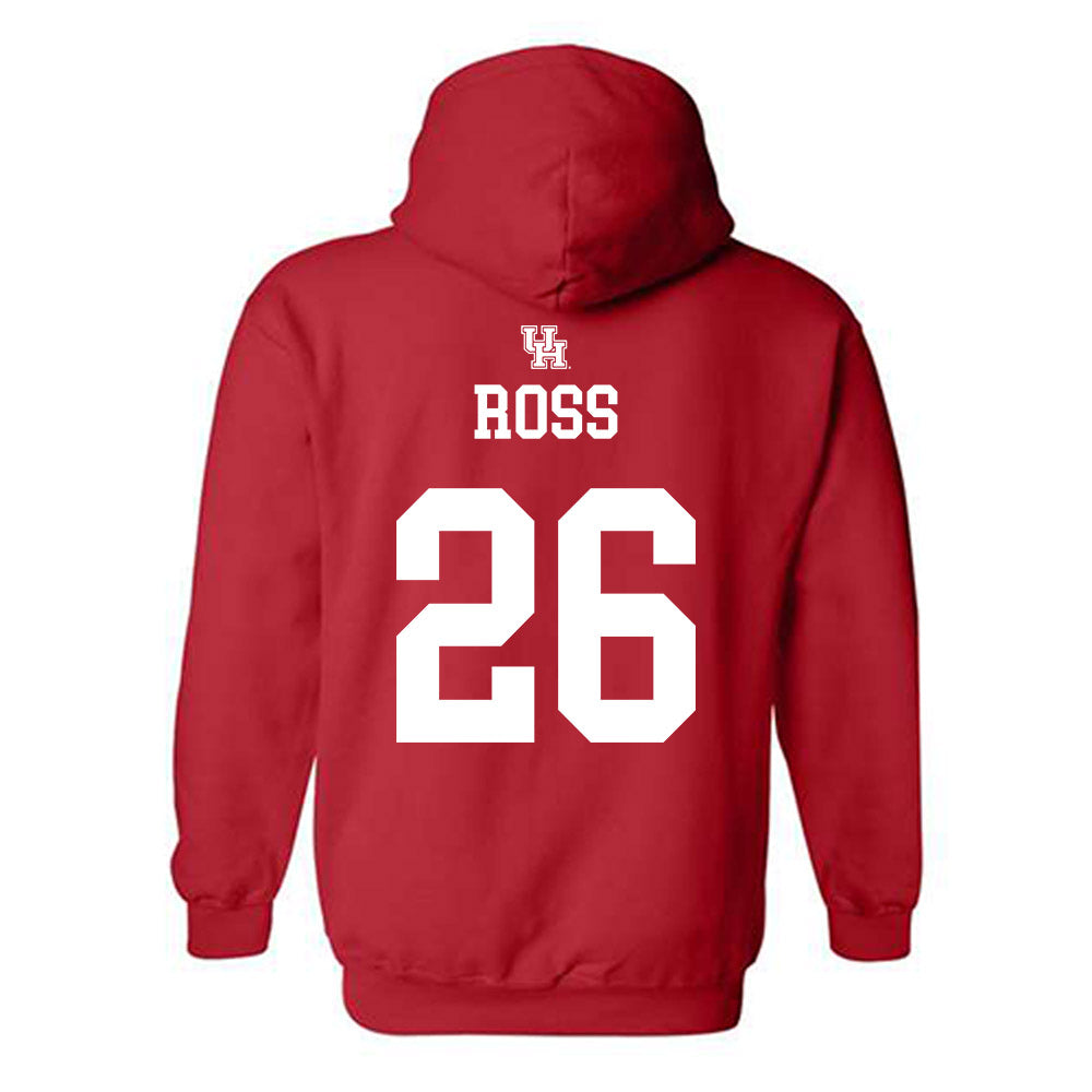 Houston - NCAA Women's Basketball : Jorynn Ross - Sports Shersey Hooded Sweatshirt-1