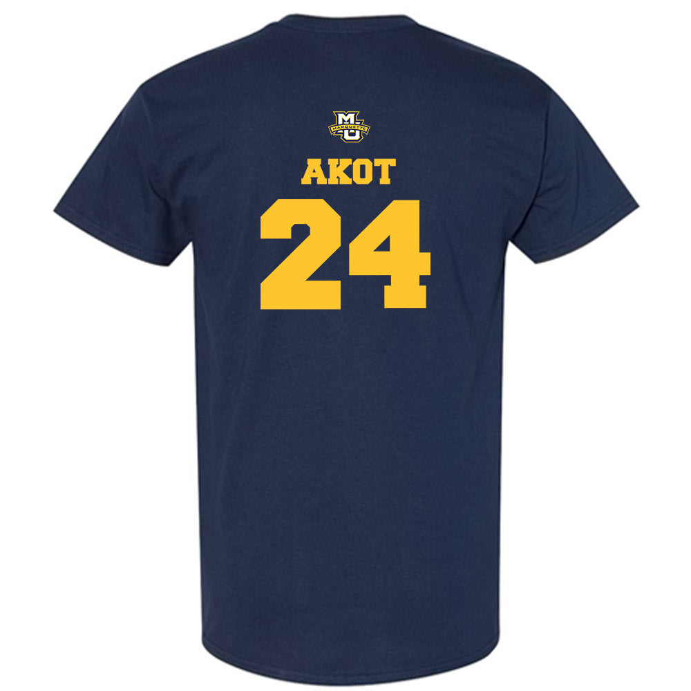 Marquette - NCAA Women's Basketball : Ayuen Akot - Sports Shersey T-Shirt