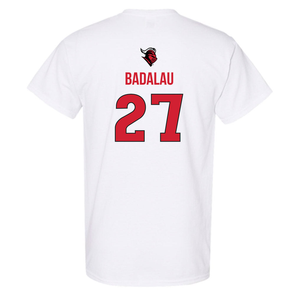 Rutgers - NCAA Men's Basketball : Denis Badalau - Sport Shersey T-Shirt-1