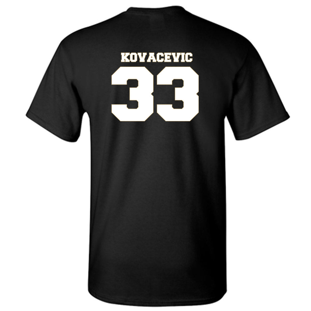 Wake Forest - NCAA Men's Basketball : Dimitrije Kovacevic - Generic Sports Shersey T-Shirt-1