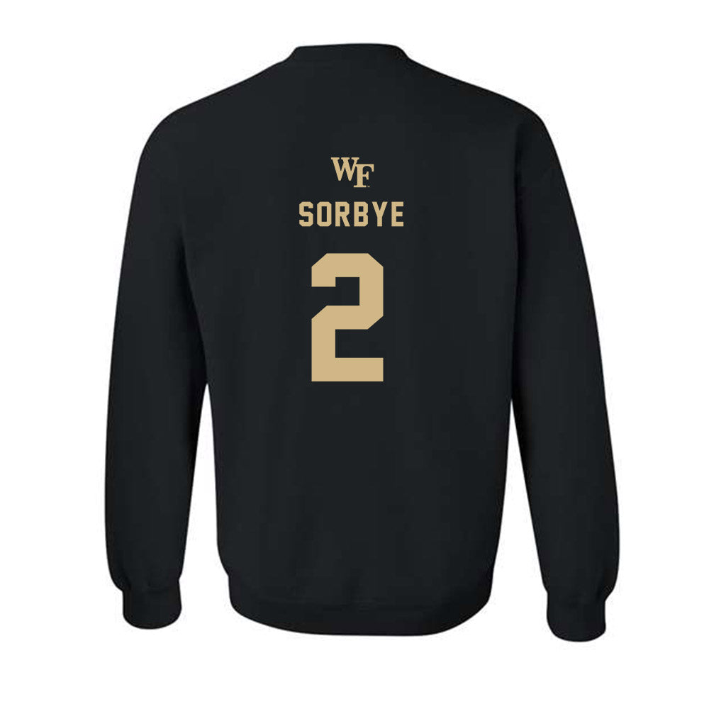Wake Forest - NCAA Women's Basketball : Aurora Sorbye - Generic Sports Shersey Crewneck Sweatshirt