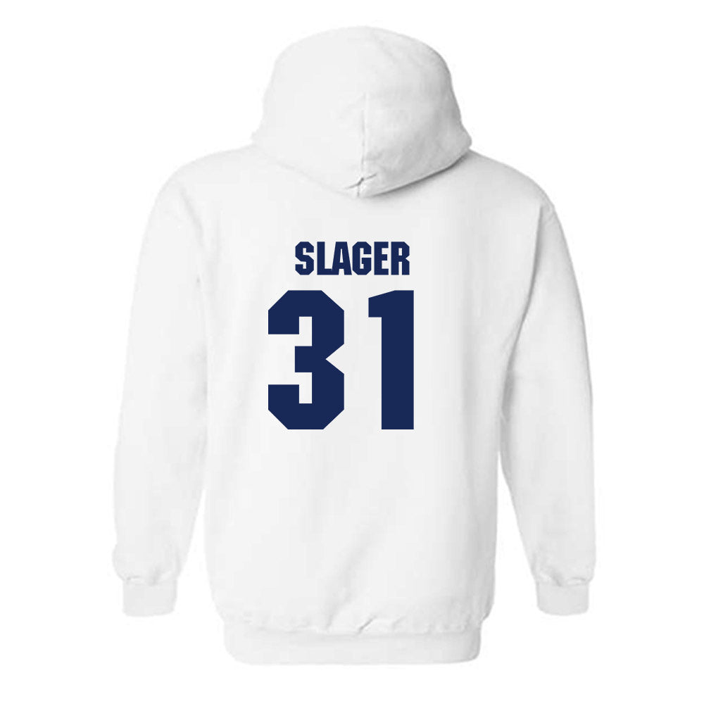 Marquette - NCAA Men's Lacrosse : Adam Slager - Sports Shersey Hooded Sweatshirt