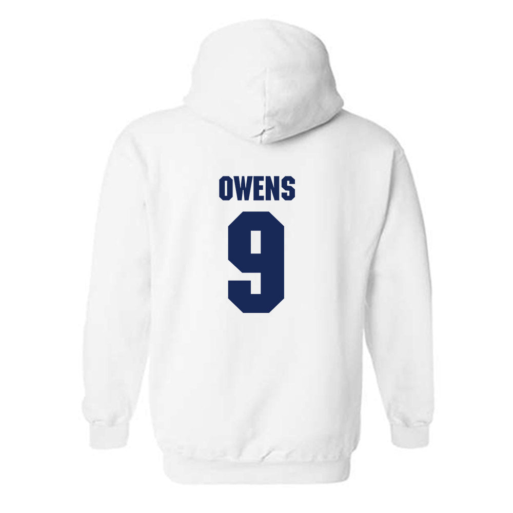 Marquette - NCAA Men's Basketball : Damarius Owens - Sports Shersey Hooded Sweatshirt-1