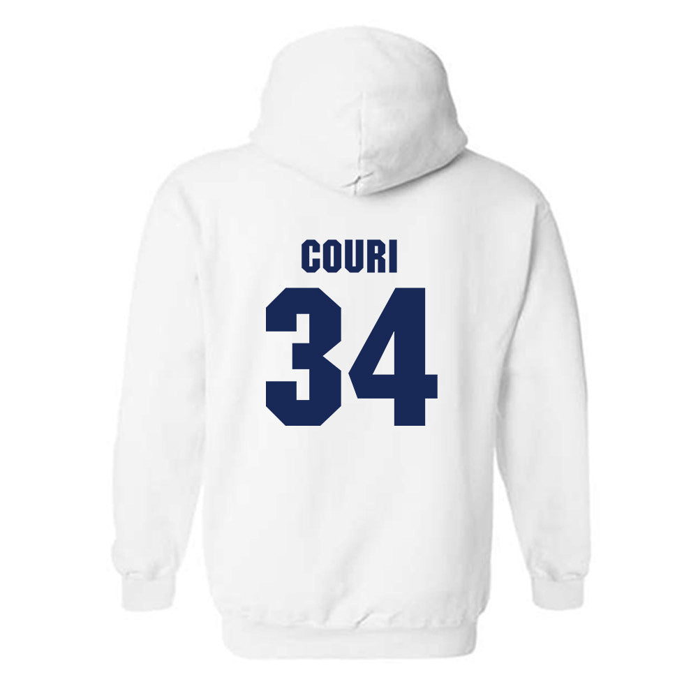Marquette - NCAA Women's Lacrosse : Emily Couri - Sports Shersey Hooded Sweatshirt-1