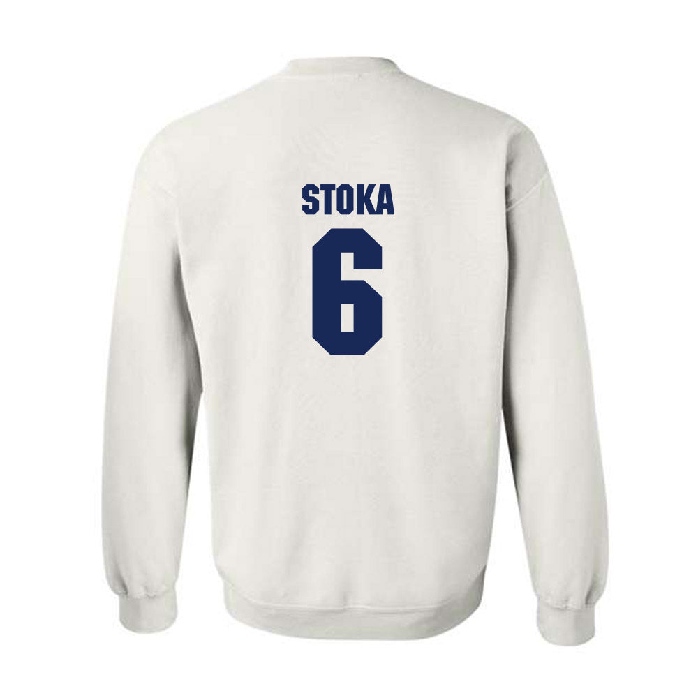 Marquette - NCAA Men's Soccer : Mateo Stoka - Sports Shersey Crewneck Sweatshirt-1