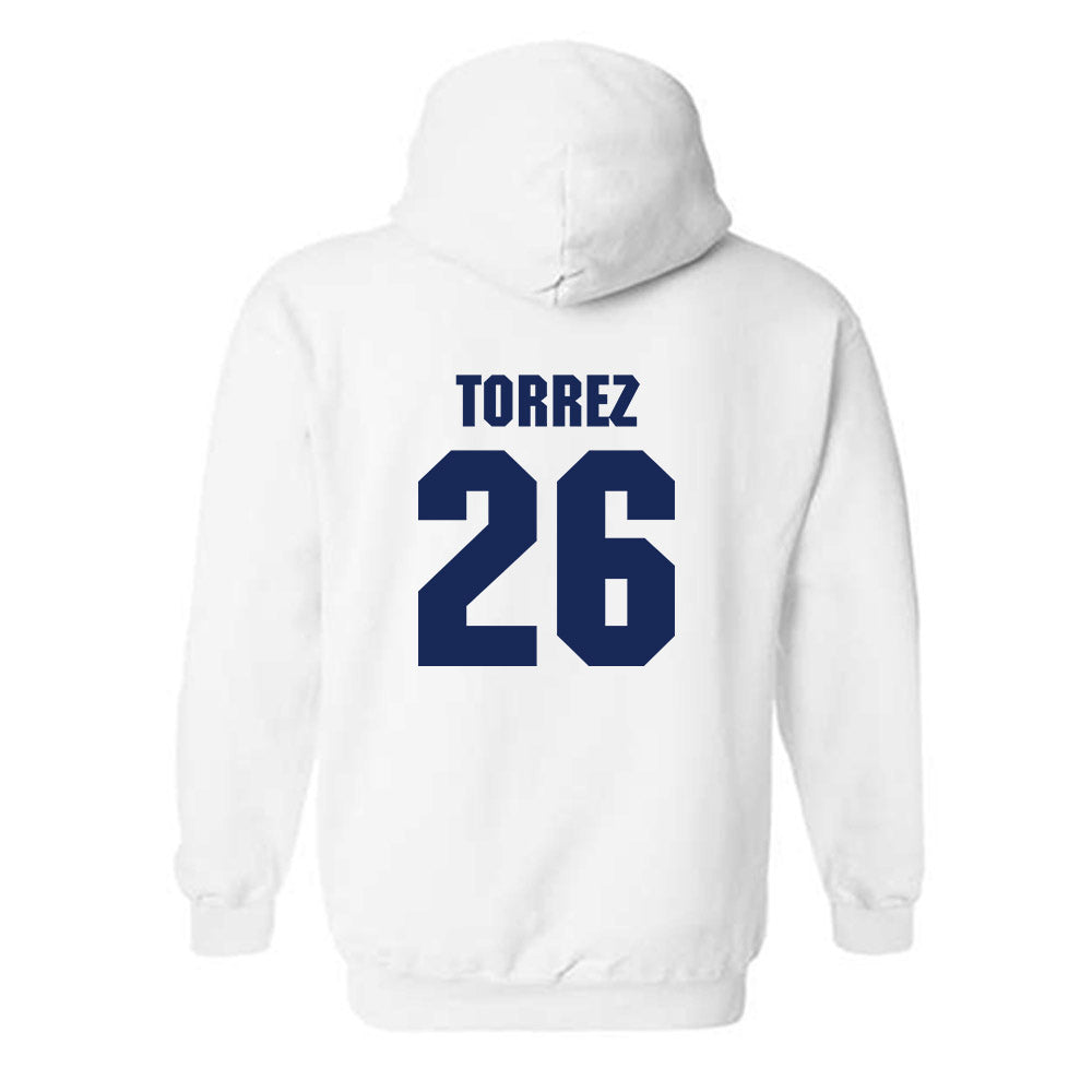 Marquette - NCAA Men's Soccer : Hudson Torrez - Sports Shersey Hooded Sweatshirt-1
