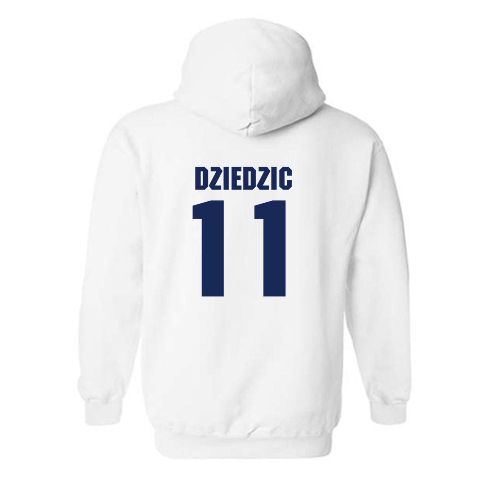 Marquette - NCAA Women's Soccer : Paige Dziedzic - Sports Shersey Hooded Sweatshirt-1