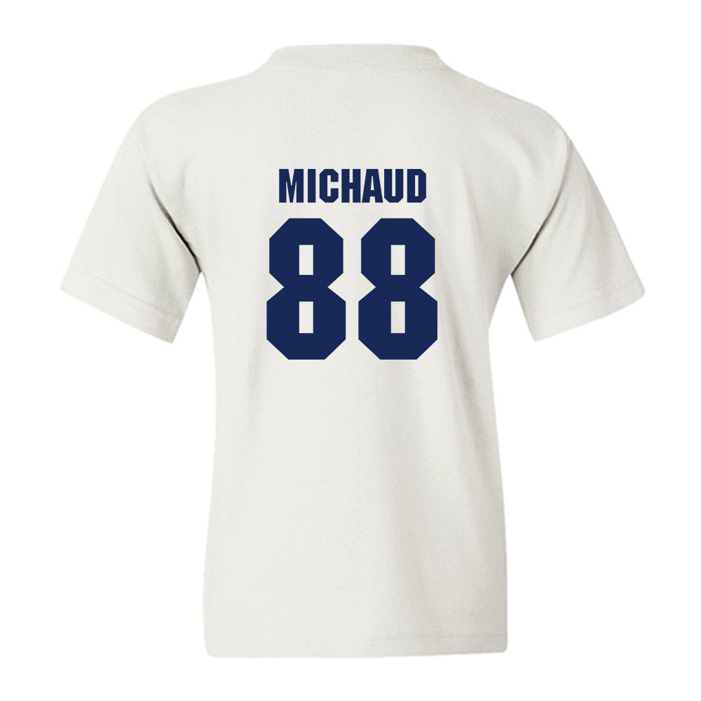 Marquette - NCAA Men's Lacrosse : Scott Michaud - Sports Shersey Youth T-Shirt-1