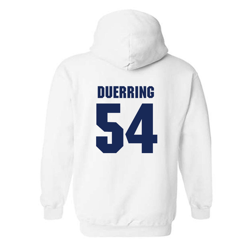 Marquette - NCAA Men's Lacrosse : Dylan Duerring - Sports Shersey Hooded Sweatshirt-1