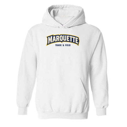 Marquette - NCAA Men's Track & Field (Outdoor) : Logan Goodman - Hooded Sweatshirt Classic Shersey