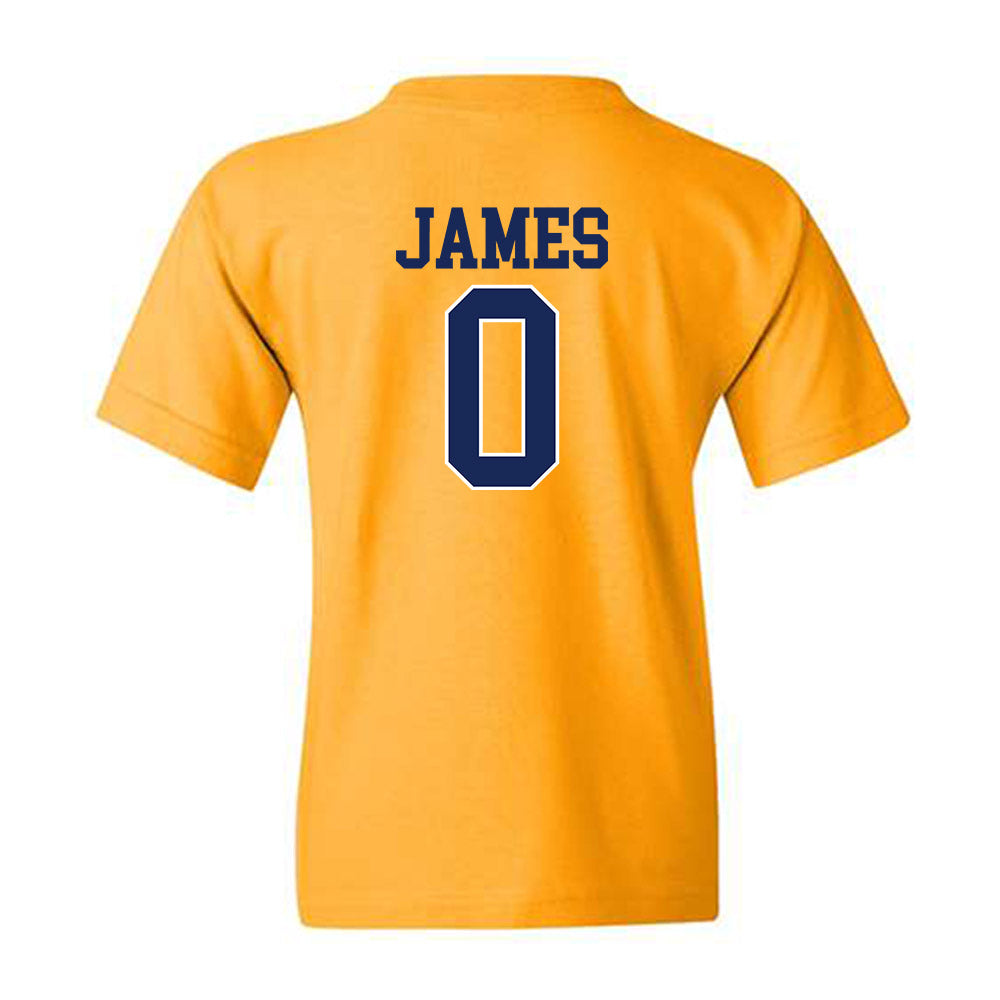 Marquette - NCAA Men's Basketball : Nigel James - Sports Shersey Youth T-Shirt-1
