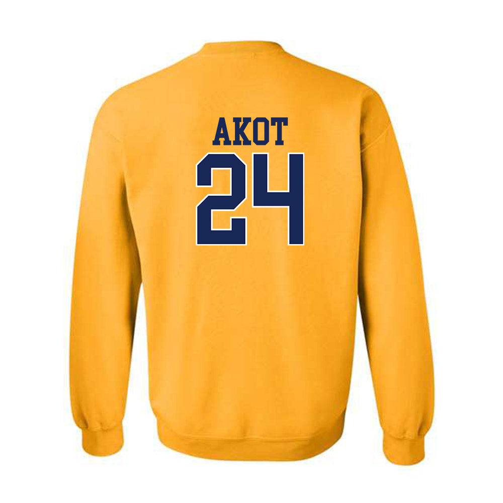 Marquette - NCAA Women's Basketball : Ayuen Akot - Sports Shersey Crewneck Sweatshirt