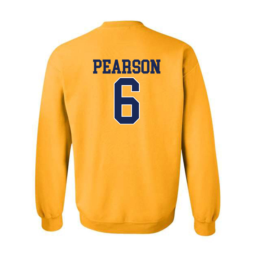 Marquette - NCAA Men's Basketball : Sheek Pearson - Sports Shersey Crewneck Sweatshirt-1