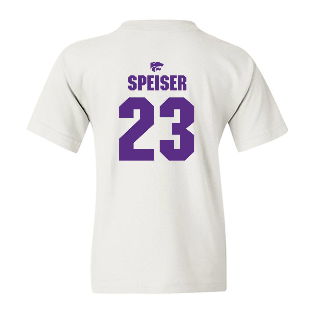 Kansas State - NCAA Women's Basketball : jordan speiser - Sports Shersey Youth T-Shirt-1