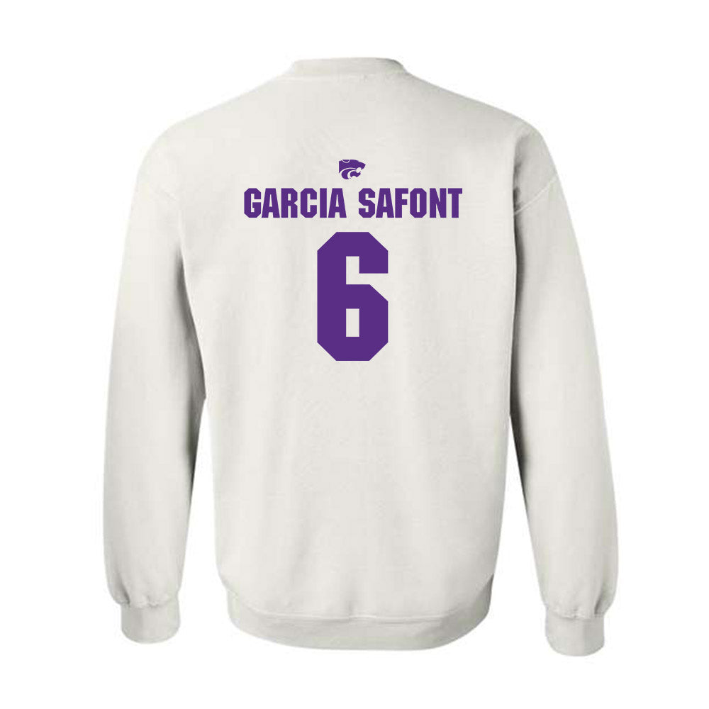 Kansas State - NCAA Women's Basketball : Gina Garcia Safont - Sports Shersey Crewneck Sweatshirt-1