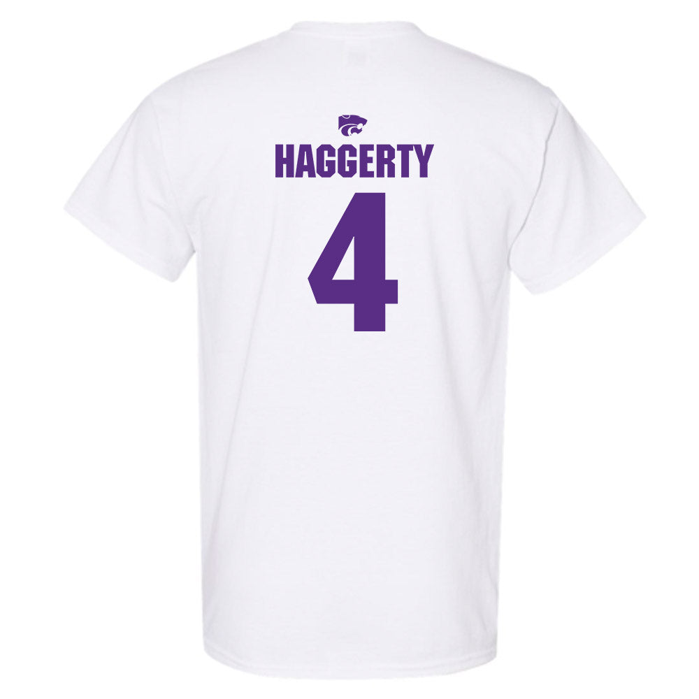 Kansas State - NCAA Men's Basketball : Pj Haggerty - Sports Shersey T-Shirt-1