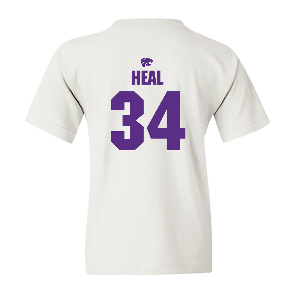 Kansas State - NCAA Women's Basketball : Tess Heal - Sports Shersey Youth T-Shirt-1