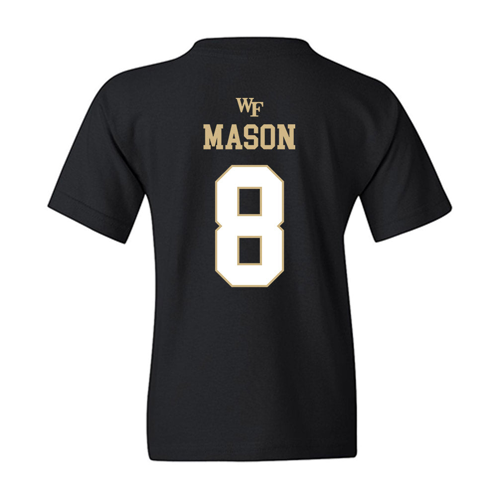 Wake Forest - NCAA Men's Basketball : Mekhi Mason - Sports Shersey Youth T-Shirt-1