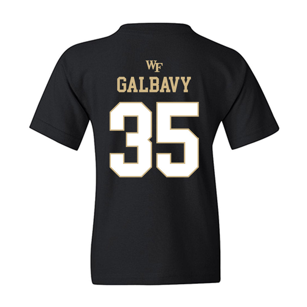 Wake Forest - NCAA Women's Basketball : Grace Galbavy - Sports Shersey Youth T-Shirt-1