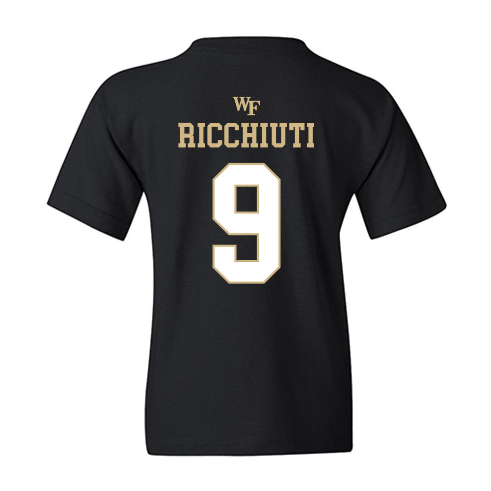 Wake Forest - NCAA Men's Basketball : Vincent Ricchiuti - Sports Shersey Youth T-Shirt-1