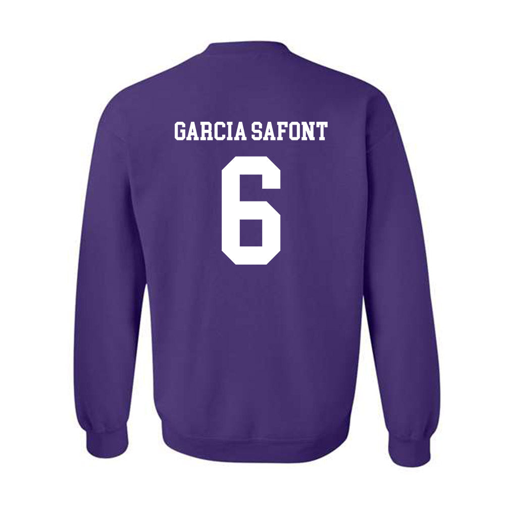 Kansas State - NCAA Women's Basketball : Gina Garcia Safont - Classic Shersey Crewneck Sweatshirt-1