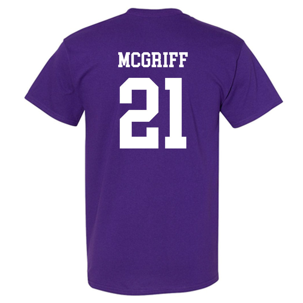 Kansas State - NCAA Men's Basketball : Khamari McGriff - Classic Shersey T-Shirt-1