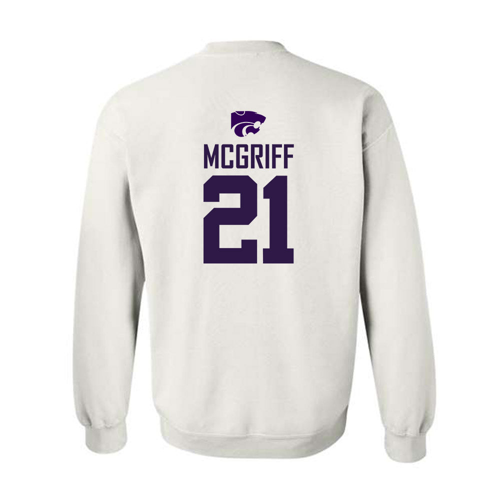 Kansas State - NCAA Men's Basketball : Khamari McGriff - Classic Shersey Crewneck Sweatshirt-1