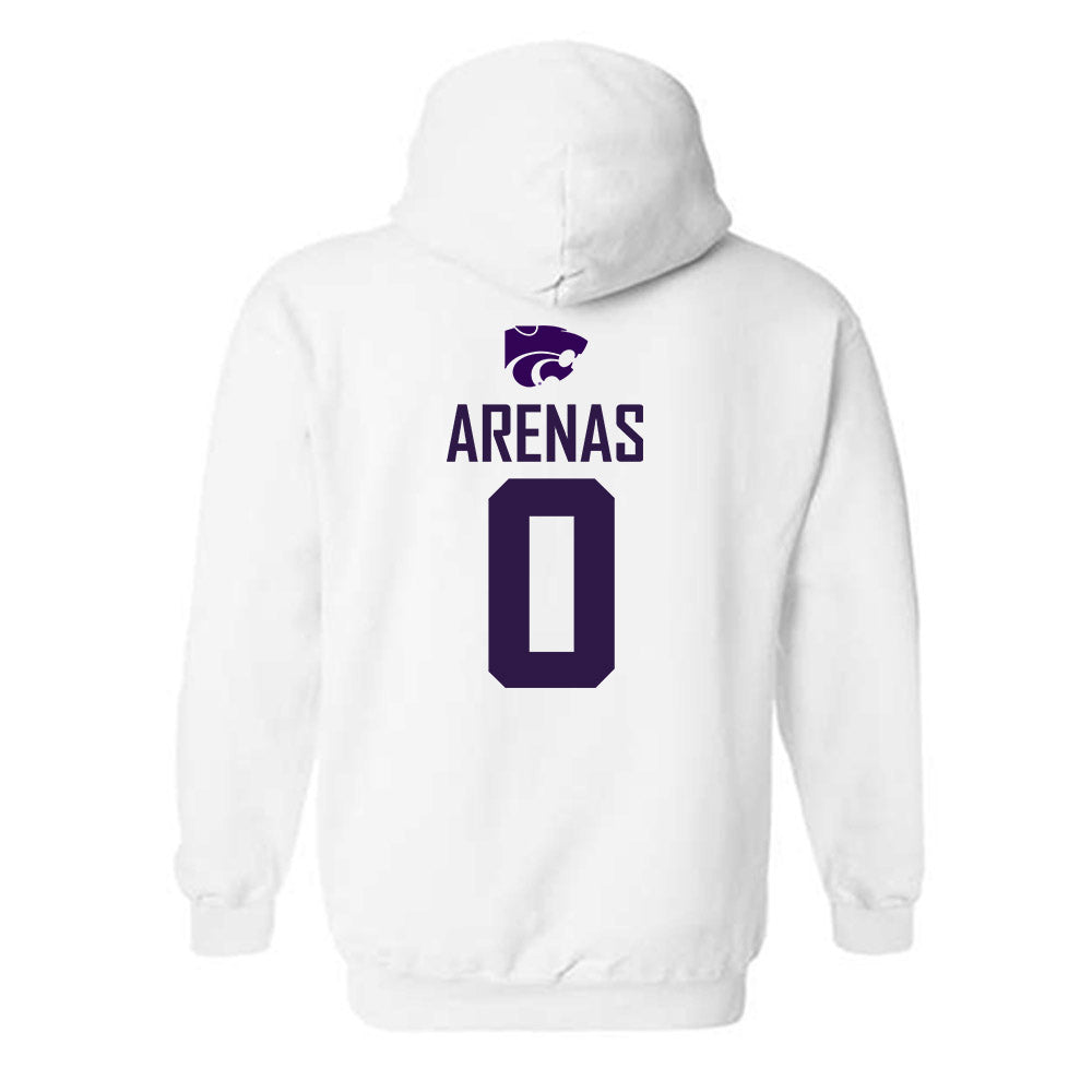 Kansas State - NCAA Women's Basketball : Izela Arenas - Classic Shersey Hooded Sweatshirt-1
