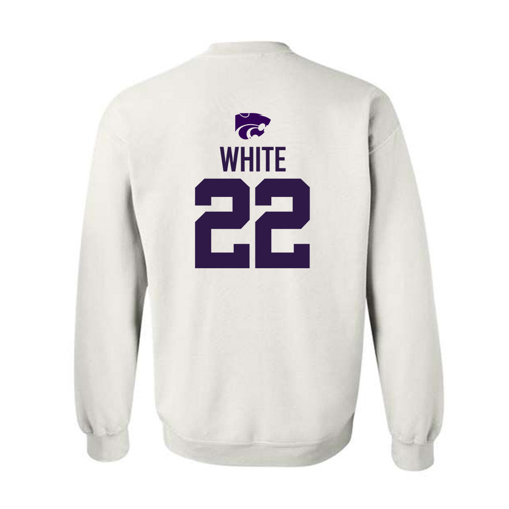 Kansas State - NCAA Women's Basketball : Ramiya White - Classic Shersey Crewneck Sweatshirt-1