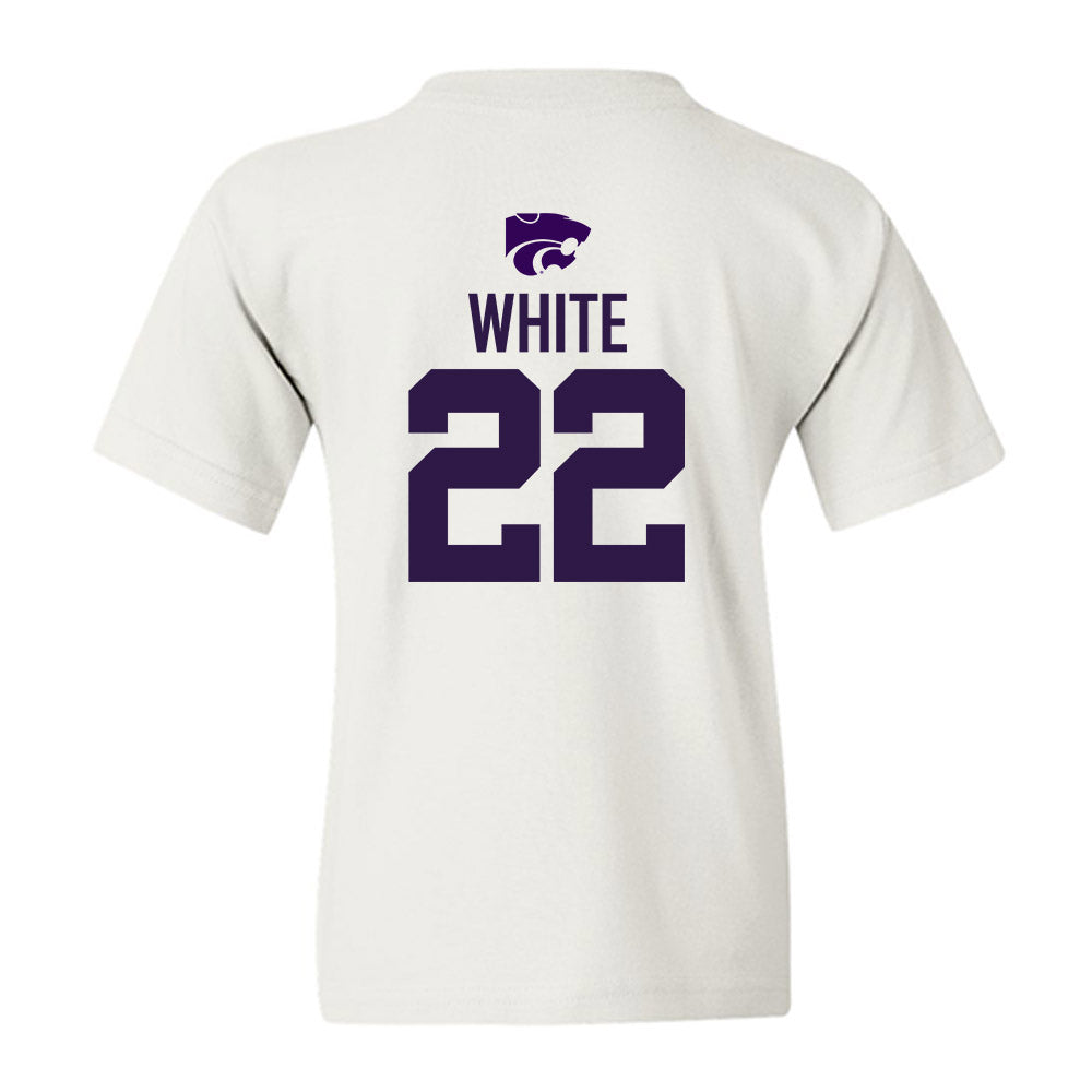Kansas State - NCAA Women's Basketball : Ramiya White - Classic Shersey Youth T-Shirt-1