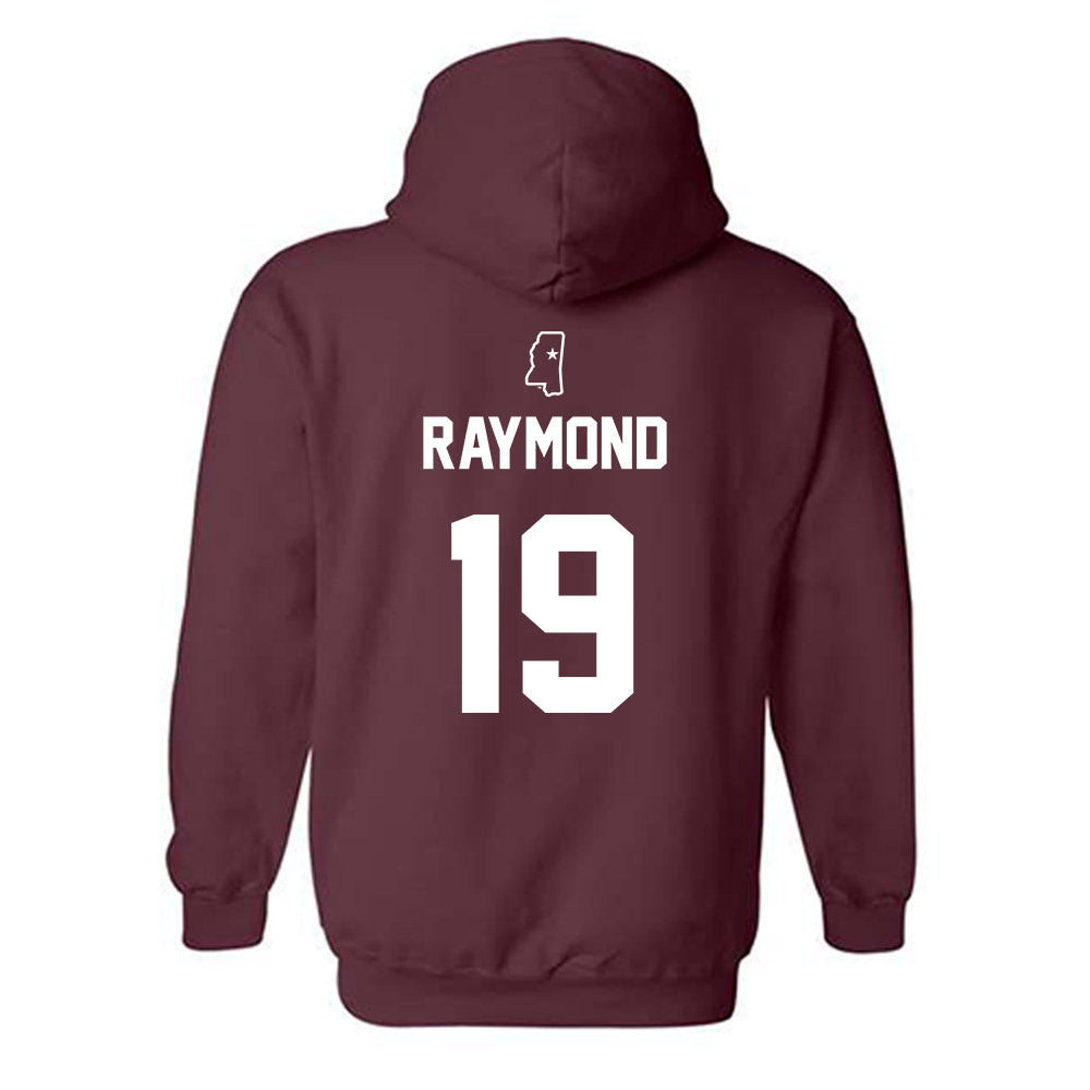Mississippi State - NCAA Baseball : Andrew Raymond - Sports Shersey Hooded Sweatshirt-1